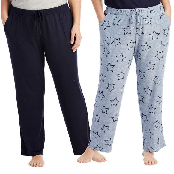 NWT Lucky Brand 2-Pack Lightweight Ultra Soft Relaxed Fit Lounge Pj Pants - Picture 5 of 7